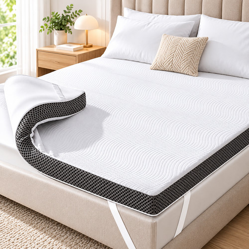 Memory foam mattress topper - foam,
