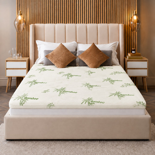 Bamboo memory foam mattress - bamboo,