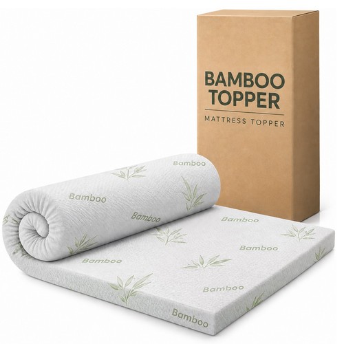 Bamboo memory foam mattress - bamboo,