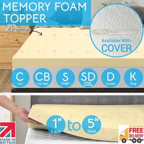 Memory foam mattress - memory, topper