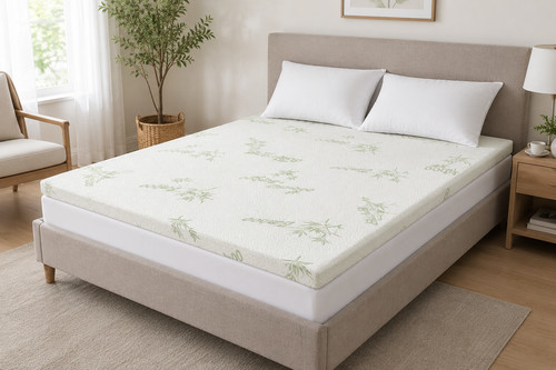 Bamboo memory foam mattress - bamboo,