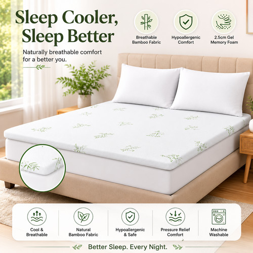 Bamboo memory foam - foam, mattress