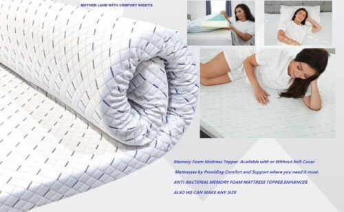 Memory foam mattress topper - memory,