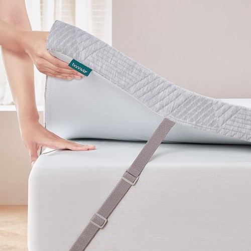 Double bed mattress topper - bed,