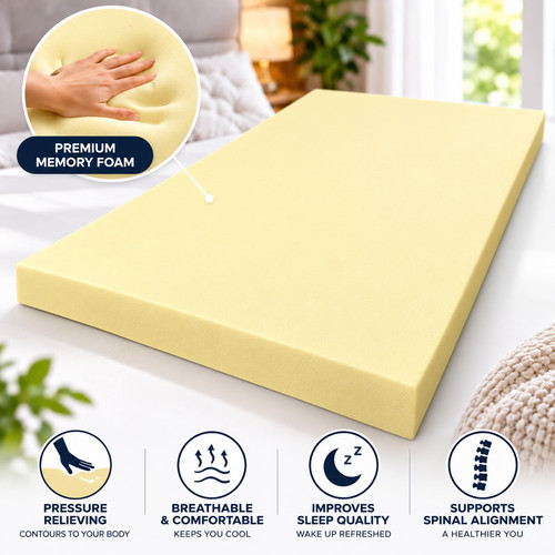 100 memory foam mattress - 100%,
